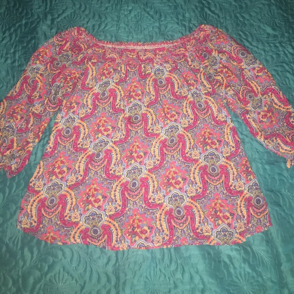 Comfy Off the Shoulder Top - Picture 2 of 5